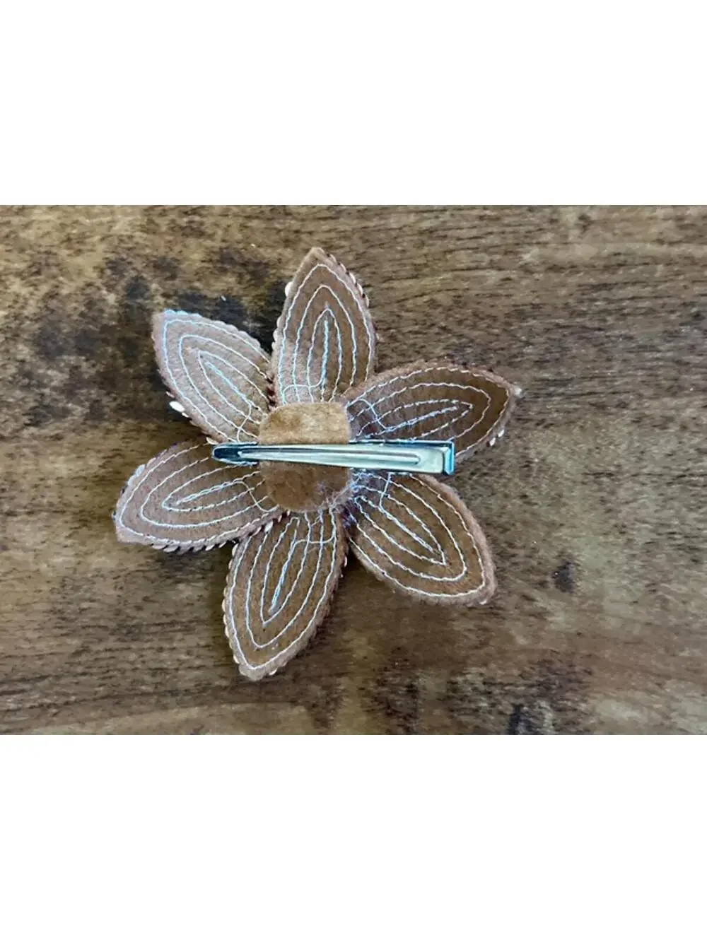 Set of 3 Decorative Flower Hair Clips